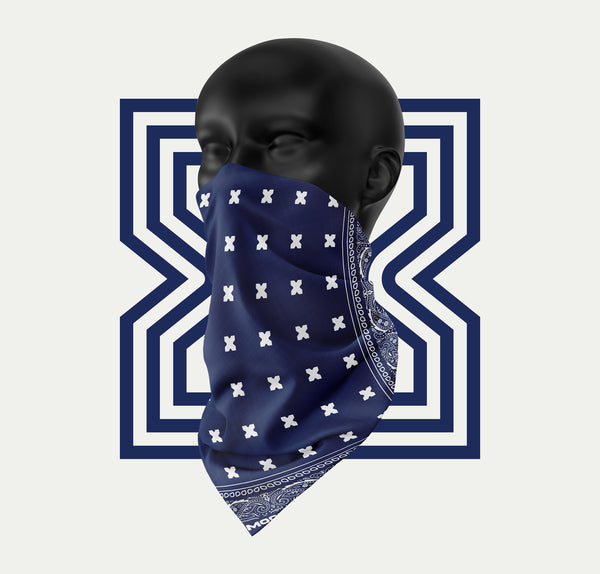 Signature Navy Blue Bandana