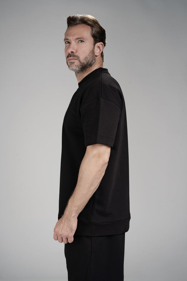 FRENCH TERRY T-SHIRT - DARK JUNGLE