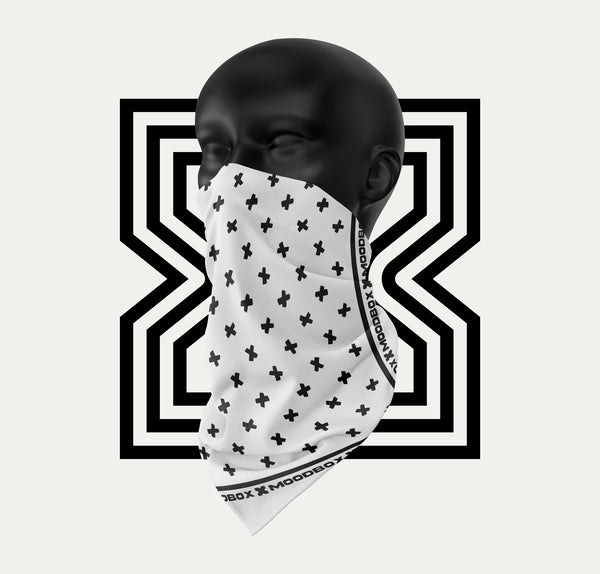 Stealth White Bandana