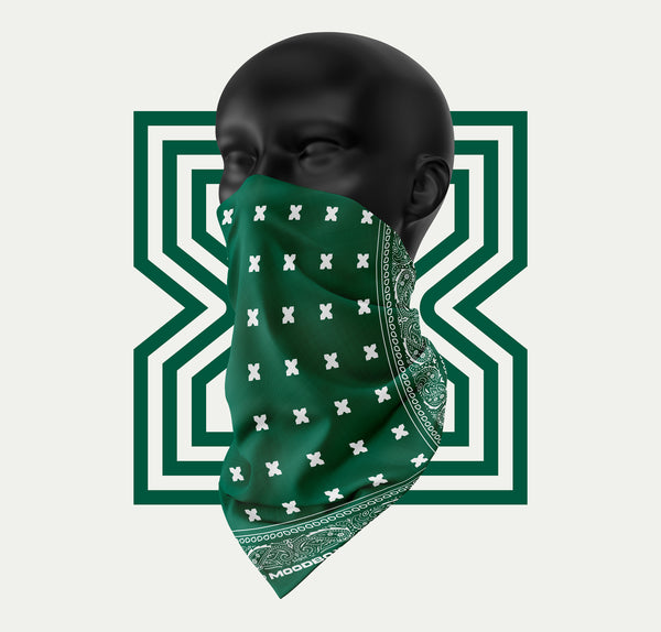 Signature Green Bandana