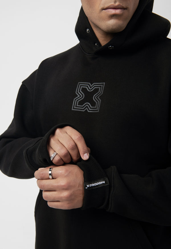 SOULGUARD HOODIE - SMOKEY BLACK