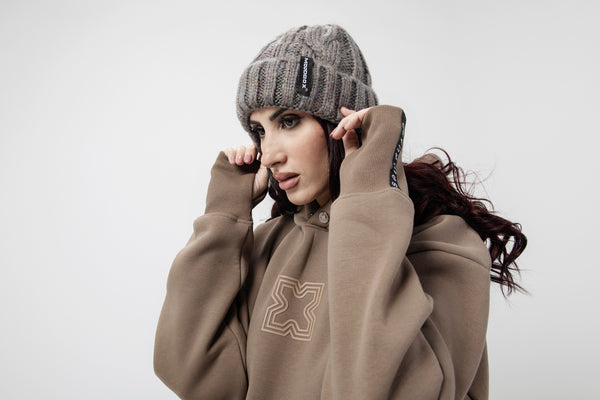 MOODBOX BEANIE - MOLE GREY