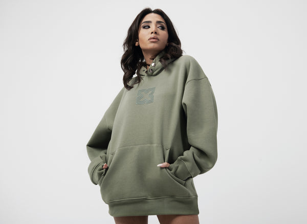 SOULGUARD HOODIE - SAGE GREEN