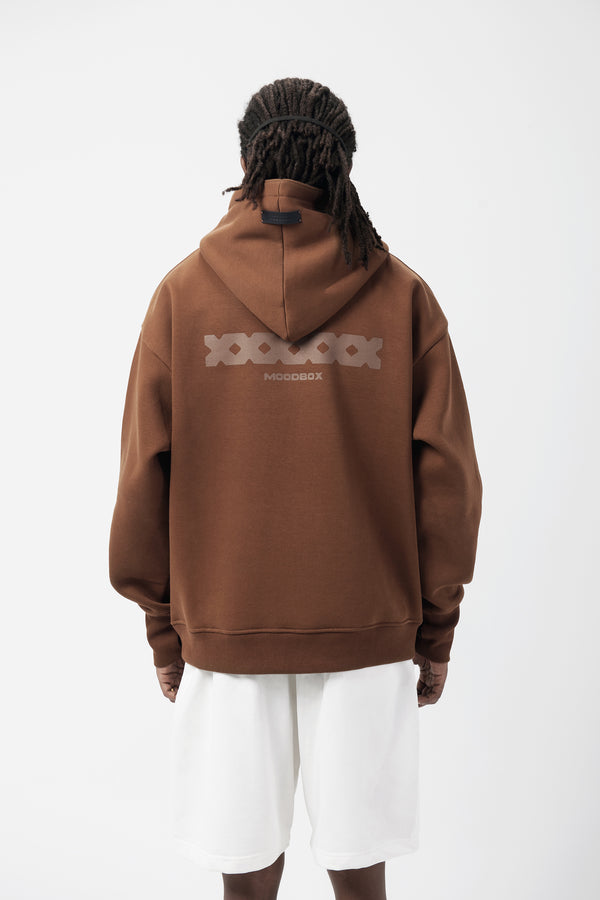 SOULGUARD HOODIE - DEEP COFFEE