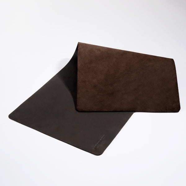 MOODBOX LEATHER DESK MAT - COFFEE BEAN