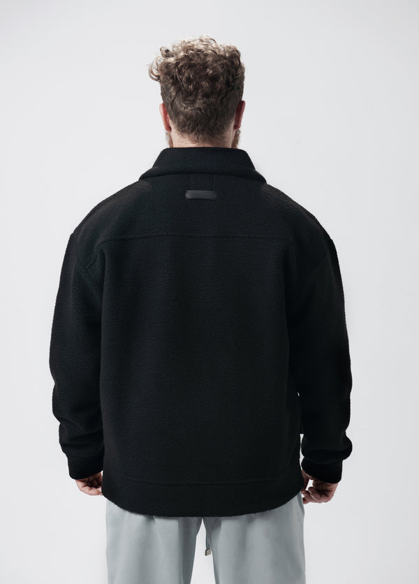 SOULGUARD SHERPA JACKET - DARK VOID