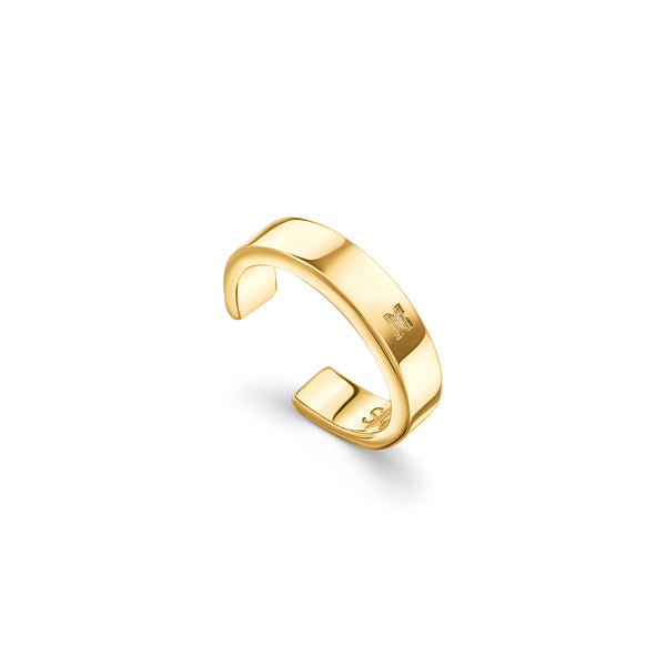 SOULGUARD OPEN RING - GOLD PLATED (SET OF 2)